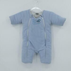 Baby Merlin Magic Sleepsuit Large 6-9 Months Fleece Swaddle Wearable Blanket